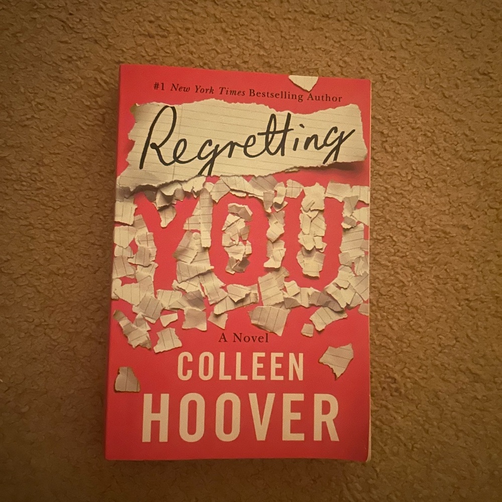 Regretting You by Colleen Hoover Book